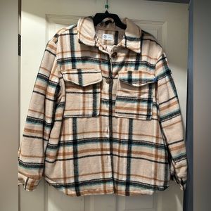 Hurley flannel jacket